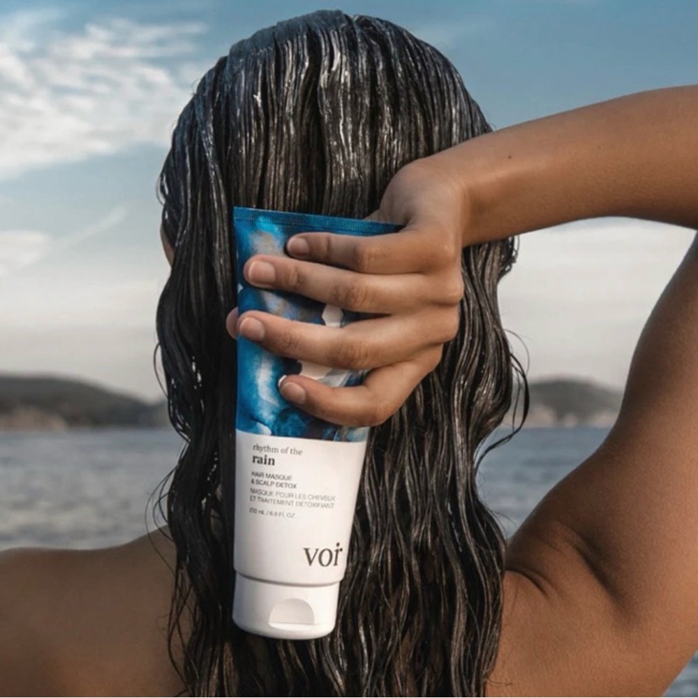 VOR Rhythm of the Rain Hair Masque Scalp Detox NEW VOIR